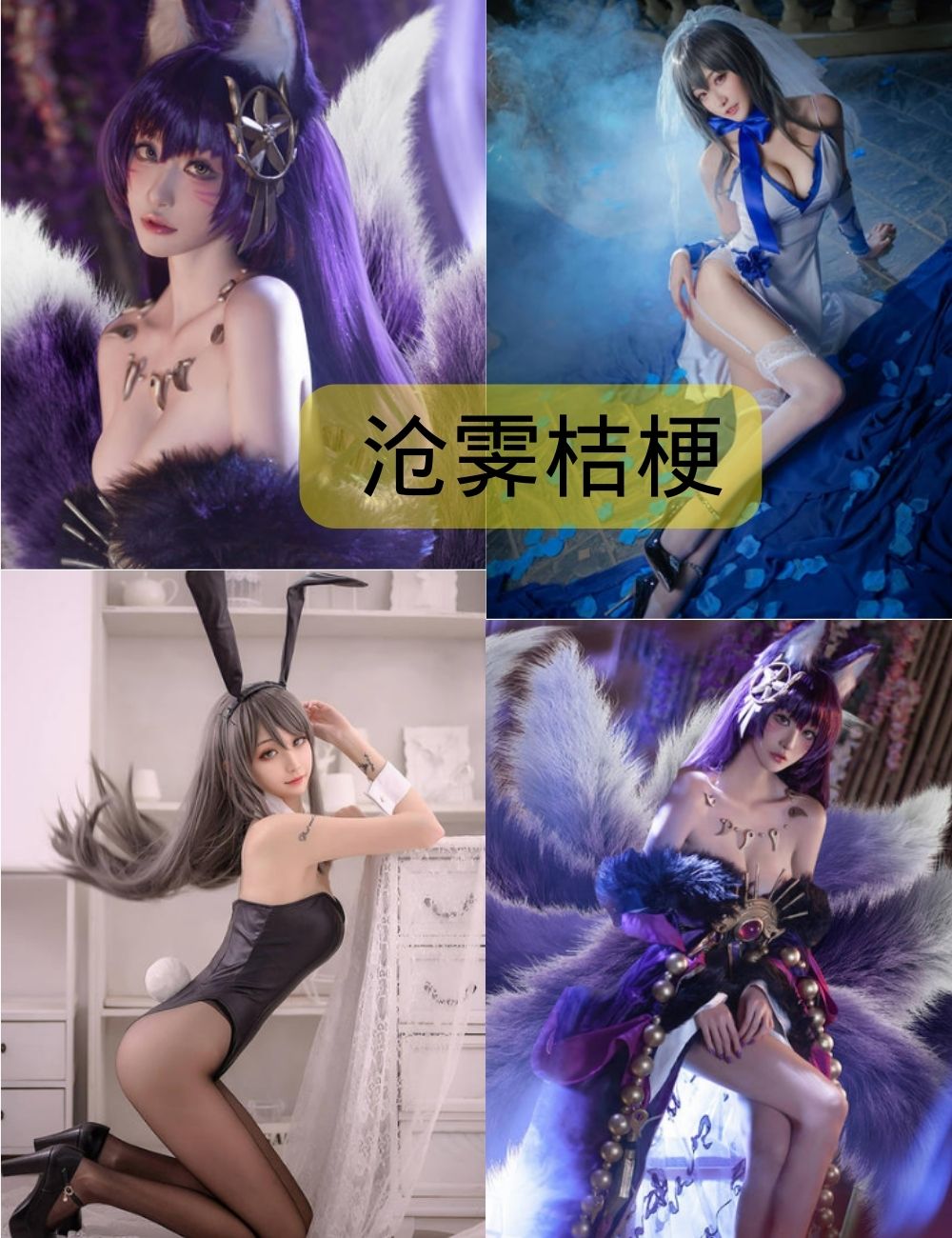 沧霁桔梗cosplay写真作品下载